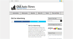 Desktop Screenshot of oldautonews.com